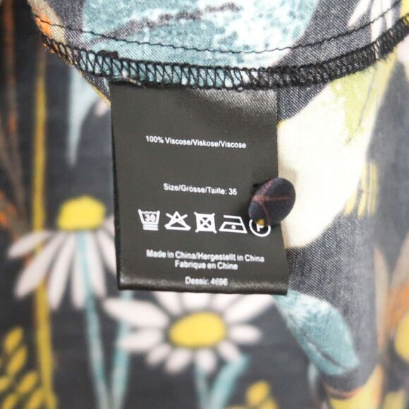 Baum und Pferdgarten Womens Blouse Size Small Multicolor Floral Feminine Prairie - Picture 4 of 8